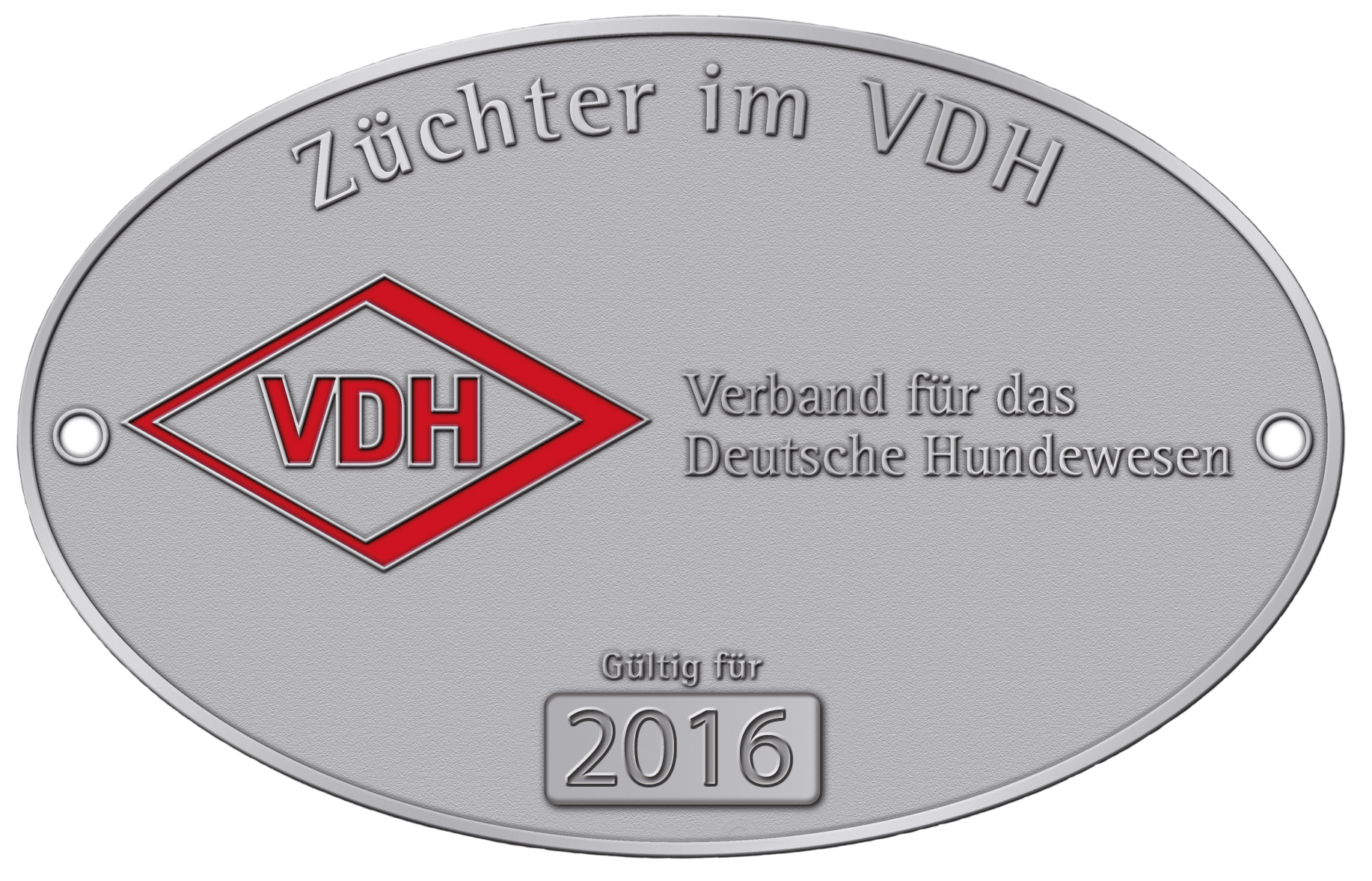 VDH ZIVPlakette 2016 verkl
